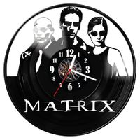 Zegar ścienny z płyty winylowej Matrix 1101.14