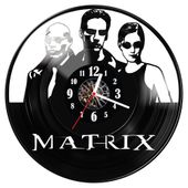 Zegar ścienny z płyty winylowej Matrix 1101.14