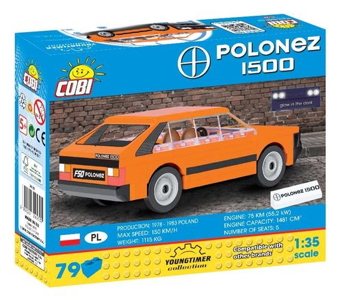 Cobi Klocki Youngtimer Collection FSO Polonez 1500 na Arena.pl
