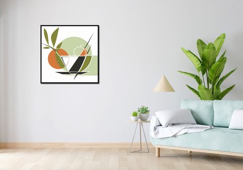 Plakat 80x80cm Owocowa Herbata na Arena.pl