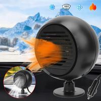 12V 2 W 1 Przenośny Grzejnik Termowentylator Grzejnik Samochodowy Z Wtyczką