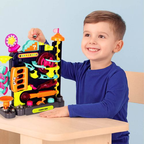 Tor Kulkowy Tor Przeszkód dla Kulek Zabawka Zręcznościowa Tor dla Dzieci na Arena.pl