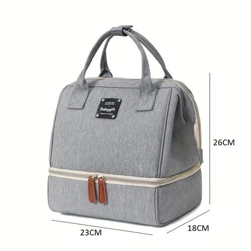 Torba, Organizer Do Wózka 2 Komory Szara 26X23X18Cm Plm29Sz na Arena.pl