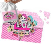 PUZZLE - LOL SURP..RISE WZORY Z BAJEK PREZENT DLA DZIECI 110EL + WORECZEK