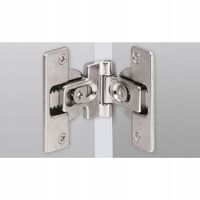 Zawias specjalny - zawias środkowy do drzwi składanych, przykręcany