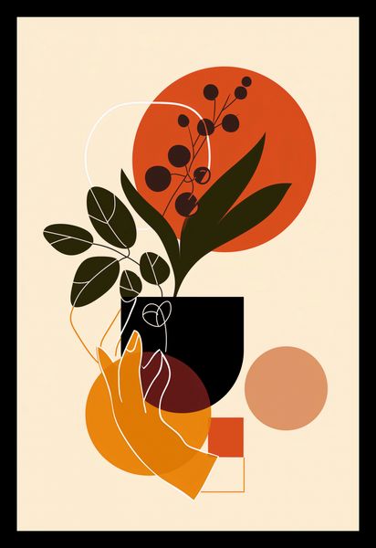 Plakat 20x30cm Dotyk Naturalności zdjęcie 2