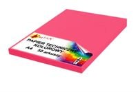 papier techniczny a4 280g różowy intensywny 50 arkuszy