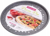 FORMA BLACHA do pieczenia PIZZY stal fi 33cm 330mm