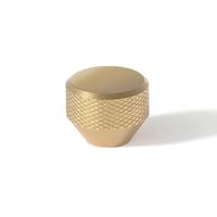 Gałka do mebli mosiądz satynowy ⌀ 26mm radełkowany Mesh 8892.220