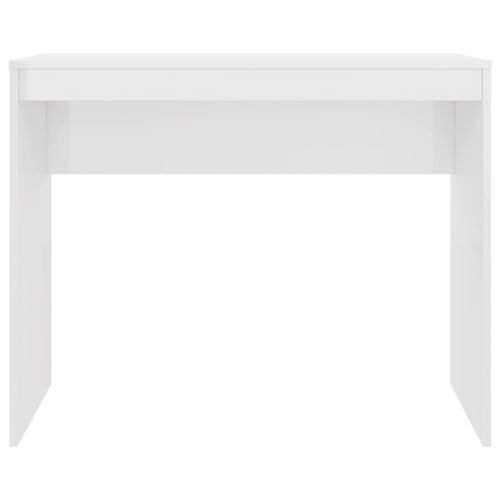 Emaga Biurko, białe z połyskiem, 90x40x72 cm, materiał drewnopochodny na Arena.pl