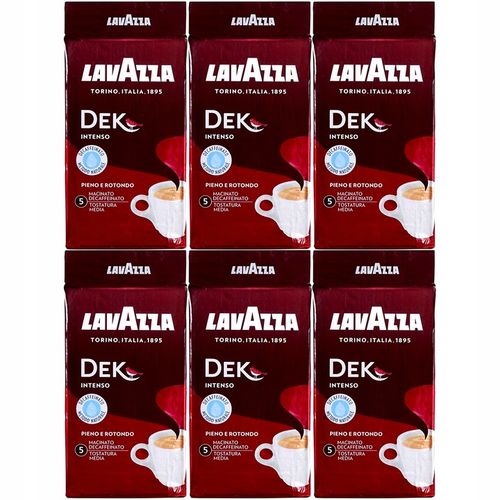 Kawa mielona bezkofeinowa LAVAZZA Dek Intenso bez kofeiny Intensywna 1,5kg na Arena.pl