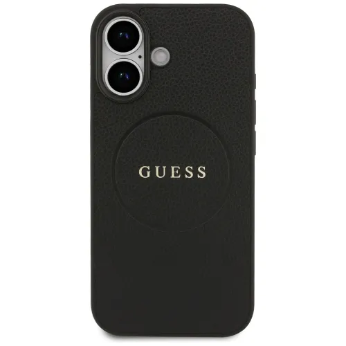 etui guess grained ring magsafe do iphone 17 - czarne na Arena.pl