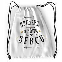 Plecak Sportowy Szkolny Dla Kucharza Worek Torba Z Nadrukiem Ze Zdjęciem