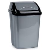 Kosz na Śmieci Odpady Plastikowy Uchylny Biurowy Łazienkowy Kuchenny 16L