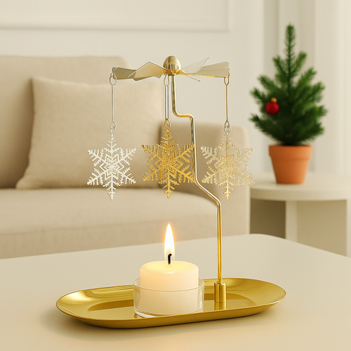 świecznik virela z karuzelą, w pudełku 17,8х18,5cm - sw08 na Arena.pl