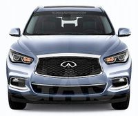 Infiniti QX60 - Chromowane Listwy Grill Chrom Atrapy Zderzaka Tuning