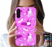 ETUI DO SAMSUNG GALAXY A17 5G - LOVE CAT, WZORY Z KOTAMI KOTY, POKROWIEC