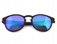 CZARNE Revo Okulary Przeciwsłoneczne OWALNE unisex