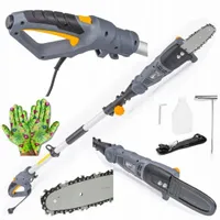 PIŁA ELEKTRYCZNA DO GAŁĘZI NA WYSIĘGNIKU 1000W PODKRZESYWARKA + RĘKAWICZKI