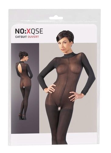 catsuit bodystocking siateczka otwarty krok m/l na Arena.pl