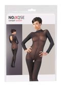 Catsuit Bodystocking Siateczka Otwarty Krok M/L