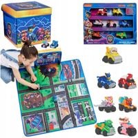 PSI PATROL WIELKI FILM MATA DO ZABAWY MIASTO I POJAZDY 7 PACK KOLOROWE AUTA