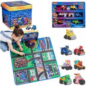 PSI PATROL WIELKI FILM MATA DO ZABAWY MIASTO I POJAZDY 7 PACK KOLOROWE AUTA