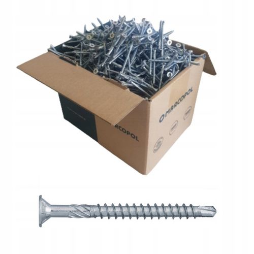 WKRĘT KONFIRMAT DO PŁYTY MEBLOWEJ I DREWNA SAMOWIERCĄCY 4x50 - 200 na Arena.pl