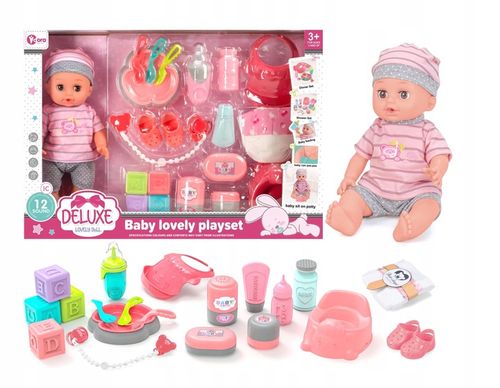 Lalka bobas jak żywa duża akcesoria interaktywna mówi siusia ubranko na Arena.pl