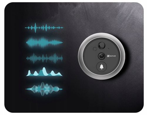 WIZJER ELEKTRONICZNY DO DRZWI JUDASZ CS-DP2 2K 3MPX PANEL DOTYKOWY EKRAN na Arena.pl