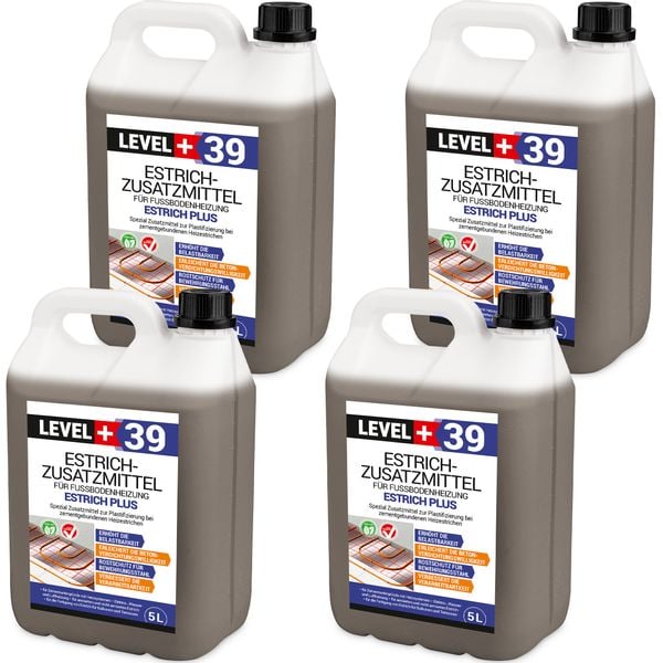 Plastyfikator do Jastrychów 20L do Betonu Level+39 zdjęcie 1