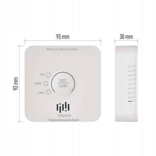 Czujnik czadu Eura-Tech EL HOME CD-17A2v2300/B LCD na Arena.pl
