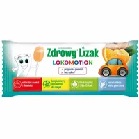 Zdrowy Lizak Mniam-Mniam Lokomotion o Smaku Pomarańczowym Starpharma, 6g