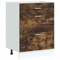 Szafka kuchenna dolna Lyon kolorze dębu wędzone