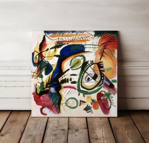 Obraz na płótnie Kandinsky reprodukcje 70x70 cm na Arena.pl