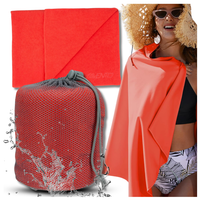 duży ręcznik plażowy szybkoschnący z mikrofibry sportowy na siłownię basen