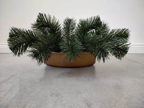 MAŁA ŁÓDKA PROSTA  Podkład do wiązanki stroik na pomnik grób cmentarz na Arena.pl