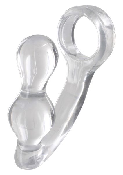 Plug-Power Plug & Penisring Clear zdjęcie 1