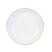 Talerz głęboki Pearl Gold 20cm biały