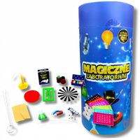 2 x MAGICZNE LABOLATORIUM FUN MAGIC pełne magii eksperymenty magez, karty