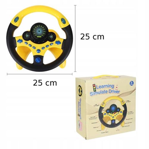 KIEROWNICA DO AUTA INTERAKTYWNA SYMULATOR JAZDY SAMOCHODEM KRĘCI SIĘ 360 na Arena.pl