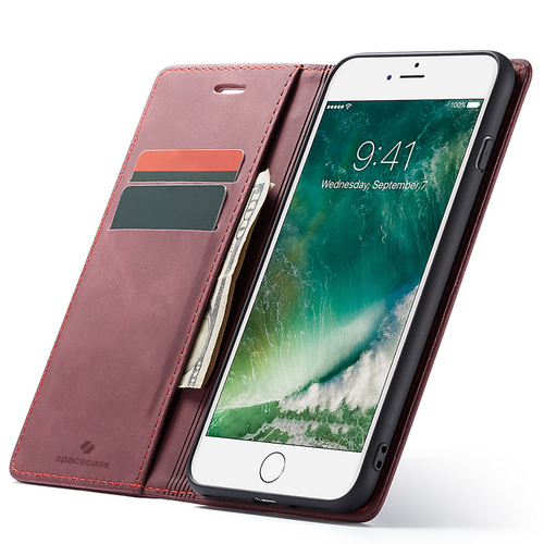 Spacecase Wallet iPhone 6/6s Plus red na Arena.pl