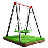 HUŚTAWKA OGRODOWA dla dzieci BOCIANIE GNIAZDO STELAŻ KSOZ016 MAX FUN