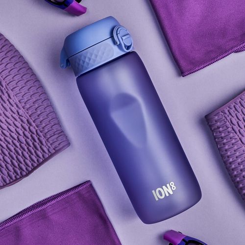 BIDON BUTELKA SPORTOWA NA WODĘ ION8 BLUE NIEBIESKI Z ATESTEM 500 ml / 0,5 l na Arena.pl