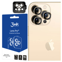Apple iPhone 14 Pro/14 Pro Max - 3mk Lens Protection Pro Gold