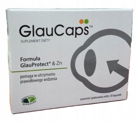 GlauCaps, preparat wspierający wzrok, 30 kapsułek zdjęcie 1