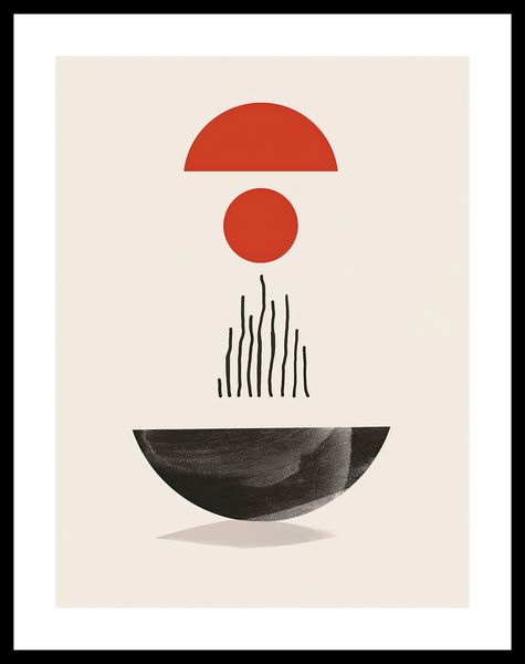 Plakat 30x40cm Półokrągła Forma zdjęcie 3