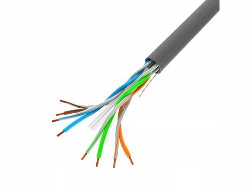 KABEL SIECIOWY KAT.6 CAT.6 PRZEWÓD SKRĘTKA CCA UTP LAN RJ45 100M LANBERG na Arena.pl