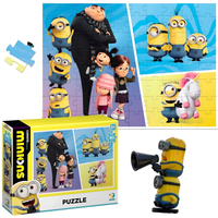 Puzzle Edukacyjne Minions Jeden Zespół 80 Elementów Dodo 200364