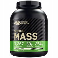 OPTIMUM NUTRITION SERIOUS MASS 2700g GAINER BIAŁKO WĘGLOWODANY MASA banan